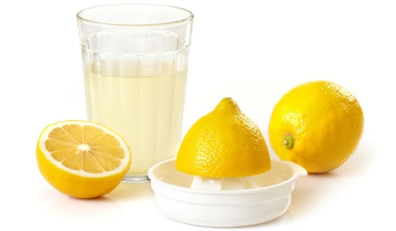 Suco de limão de parasitas